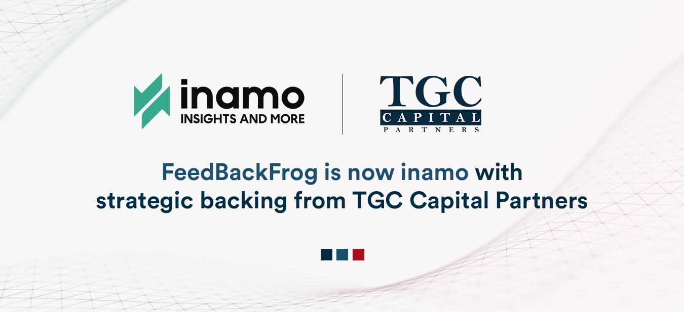 FeedBackFrog is Now inamo with strategic backing from TGC Capital Partners